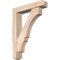 Ekena Millwork Balboa Craftsman Smooth Bracket w/ Offset Brace, Douglas Fir, 5 1/2"W x 26"D x 34"H BKT0604X26X34BOA04SDF - alternate 1